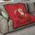 Personalised Sardinia Italy Quilt Sardegna Nuraghe With Falcon