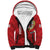 Personalised Sardinia Italy Sherpa Hoodie Sardegna Nuraghe With Falcon