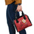 Personalised Sardinia Italy Shoulder Handbag Sardegna Nuraghe With Falcon