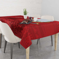 Personalised Sardinia Italy Tablecloth Sardegna Nuraghe With Falcon