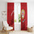 Personalised Sardinia Italy Window Curtain Sardegna Nuraghe With Falcon