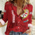 Personalised Sardinia Italy Women Casual Shirt Sardegna Nuraghe With Falcon