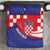 Croatia National Day Bedding Set Hrvatska Checkerboard With Slavic Pattern