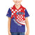 Croatia National Day Family Matching Mermaid Dress and Hawaiian Shirt Hrvatska Checkerboard With Slavic Pattern