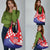Croatia National Day Grocery Bag Hrvatska Checkerboard With Slavic Pattern