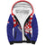 Croatia National Day Sherpa Hoodie Hrvatska Checkerboard With Slavic Pattern