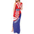 Croatia National Day Tank Maxi Dress Hrvatska Checkerboard With Slavic Pattern