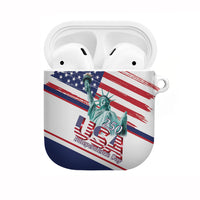 4th Of July United States AirPods Case USA 250 Years Anniversary Statue Of Liberty