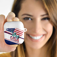 4th Of July United States AirPods Case USA 250 Years Anniversary Statue Of Liberty