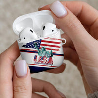 4th Of July United States AirPods Case USA 250 Years Anniversary Statue Of Liberty