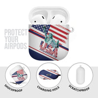 4th Of July United States AirPods Case USA 250 Years Anniversary Statue Of Liberty
