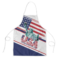 4th Of July United States Apron USA 250 Years Anniversary Statue Of Liberty