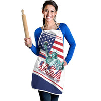 4th Of July United States Apron USA 250 Years Anniversary Statue Of Liberty