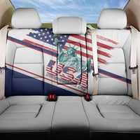 4th Of July United States Back Car Seat Cover USA 250 Years Anniversary Statue Of Liberty