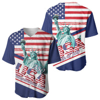4th Of July United States Baseball Jersey USA 250 Years Anniversary Statue Of Liberty