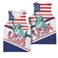 4th Of July United States Basketball Jersey USA 250 Years Anniversary Statue Of Liberty