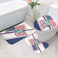 4th Of July United States Bathroom Set USA 250 Years Anniversary Statue Of Liberty