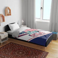 4th Of July United States Bedding Set USA 250 Years Anniversary Statue Of Liberty