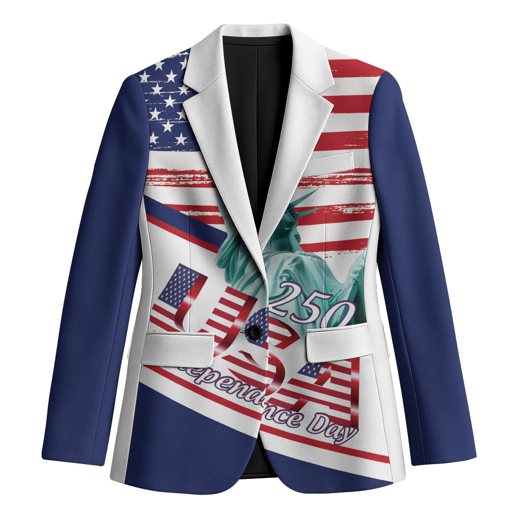 4th Of July United States Blazer USA 250 Years Anniversary Statue Of Liberty