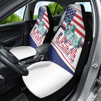 4th Of July United States Car Seat Cover USA 250 Years Anniversary Statue Of Liberty