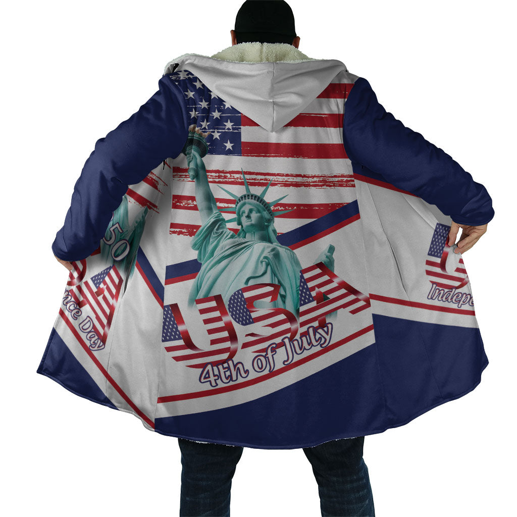 4th Of July United States Cloak USA 250 Years Anniversary Statue Of Liberty
