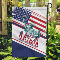 4th Of July United States Garden Flag USA 250 Years Anniversary Statue Of Liberty