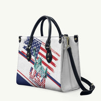 4th Of July United States Leather Bag USA 250 Years Anniversary Statue Of Liberty