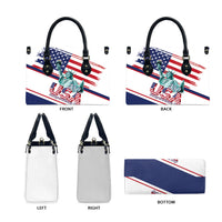 4th Of July United States Leather Bag USA 250 Years Anniversary Statue Of Liberty