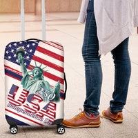 4th Of July United States Luggage Cover USA 250 Years Anniversary Statue Of Liberty