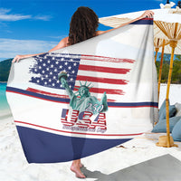 4th Of July United States Sarong USA 250 Years Anniversary Statue Of Liberty