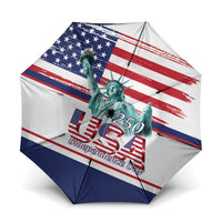 4th Of July United States Umbrella USA 250 Years Anniversary Statue Of Liberty