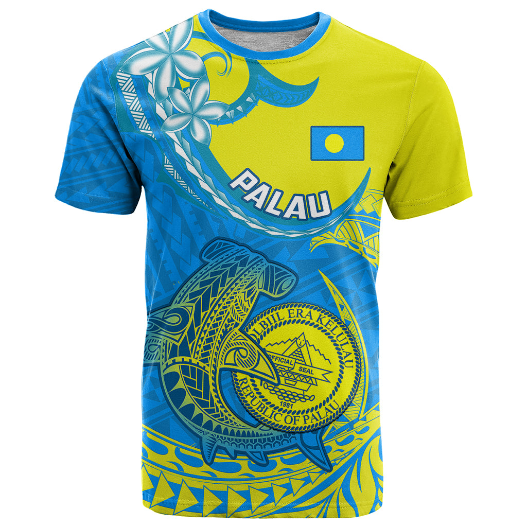personalised-palau-independence-day-t-shirt-happy-29th-anniversary-polynesian-hammerhead-shark
