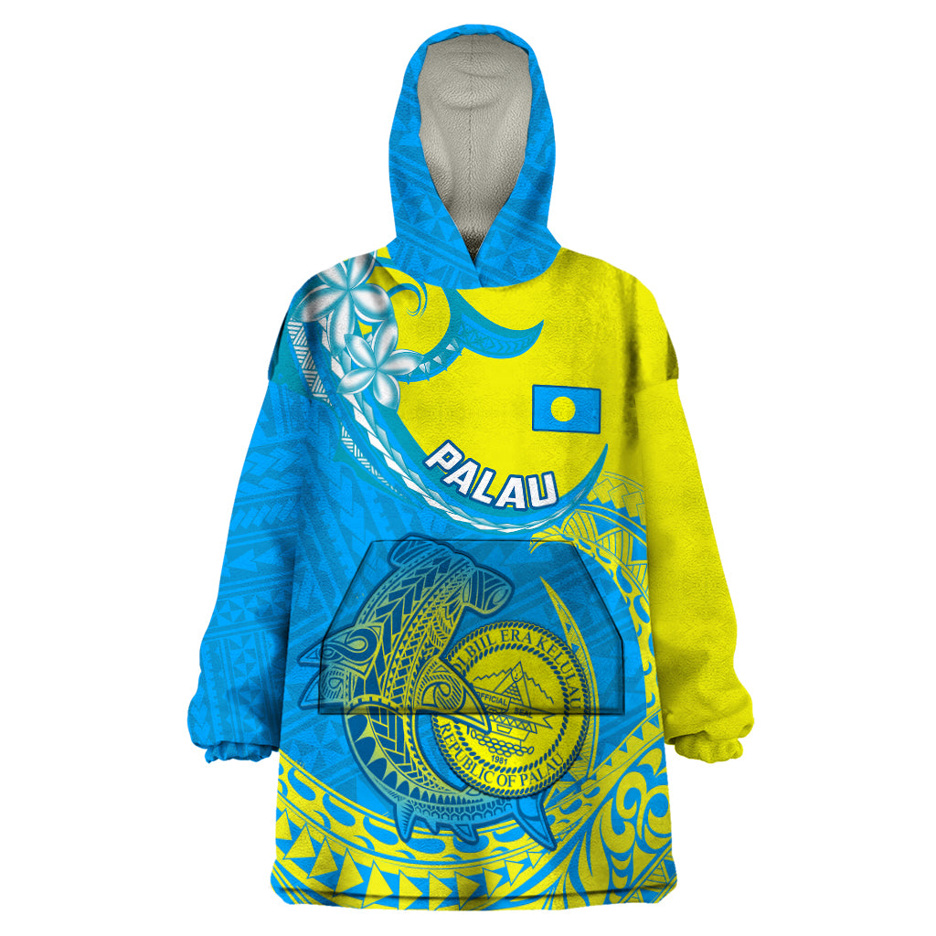 personalised-palau-independence-day-wearable-blanket-hoodie-happy-29th-anniversary-polynesian-hammerhead-shark