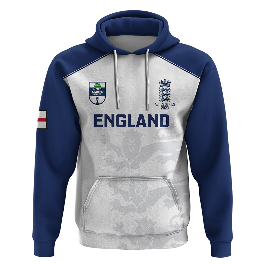 England Cricket Hoodie 2023 Ashes Sporty Version - Wonder Print Shop