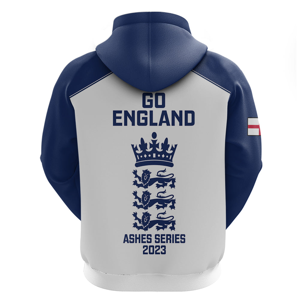 England Cricket Hoodie 2023 Ashes Sporty Version - Wonder Print Shop