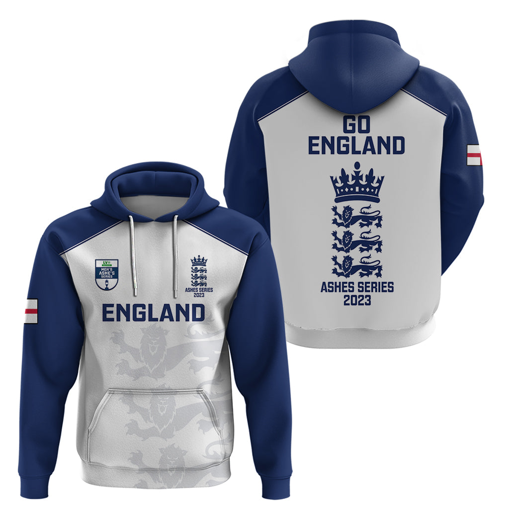 England Cricket Hoodie 2023 Ashes Sporty Version - Wonder Print Shop