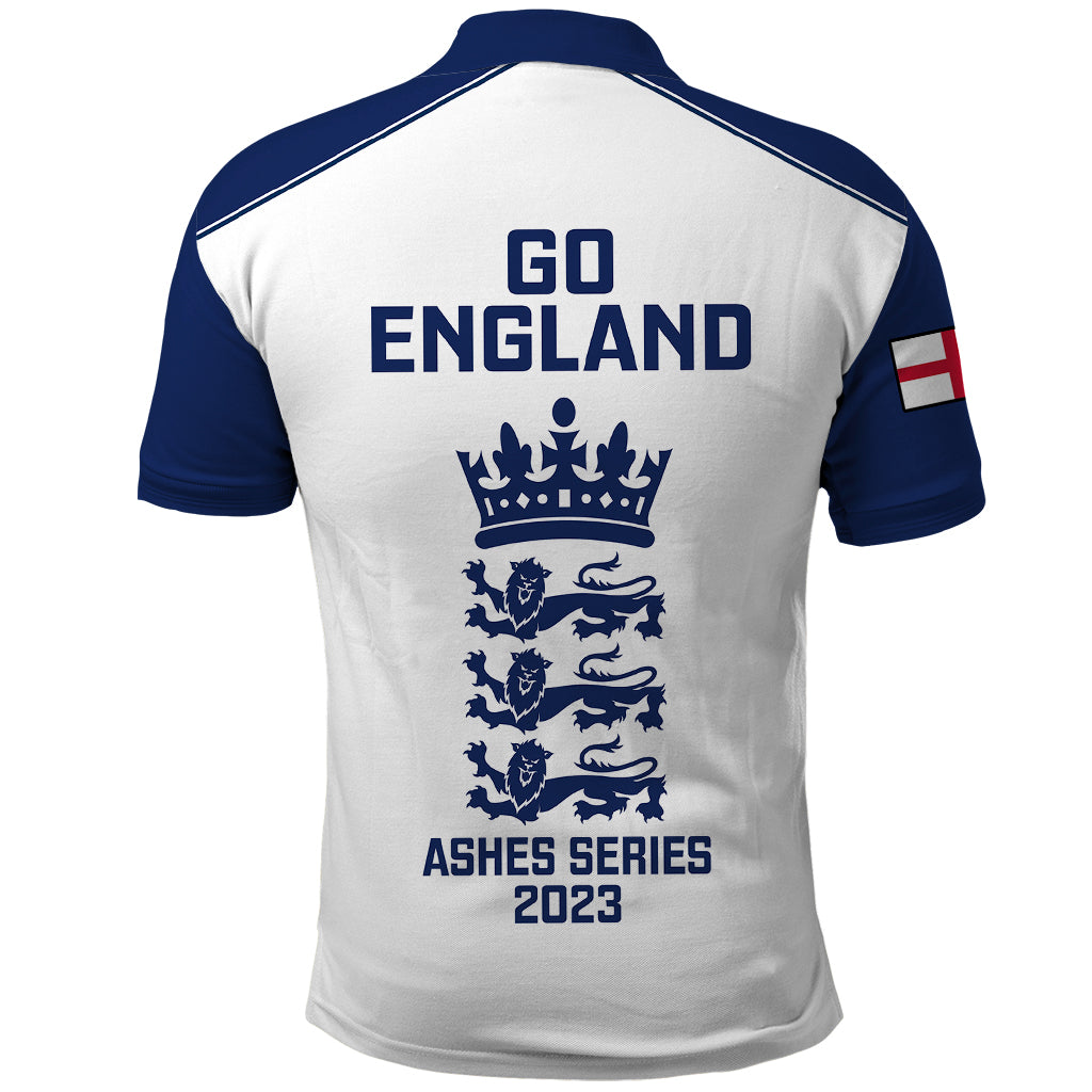 England Cricket Polo Shirt 2023 Ashes Sporty Version - Wonder Print Shop