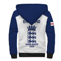 England Cricket Sherpa Hoodie 2023 Ashes Sporty Version - Wonder Print Shop