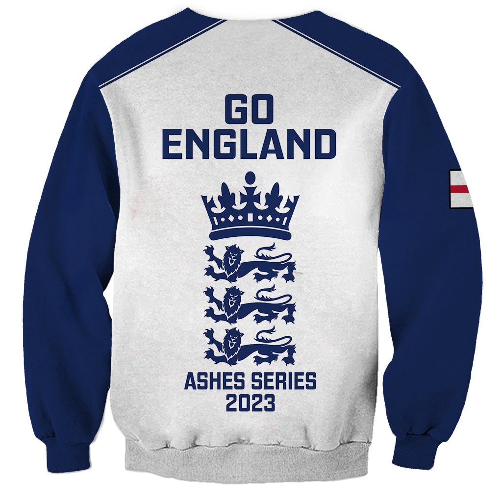 England Cricket Sweatshirt 2023 Ashes Sporty Version - Wonder Print Shop