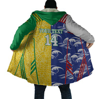 Custom Brazil and Japan Football 2026 Cloak Selecao Samurai Blue Together