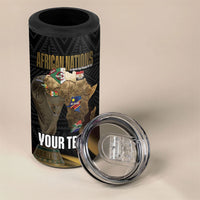 African Nations 2026 World Football Custom 4 in 1 Can Cooler Tumbler We All Make History