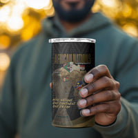 African Nations 2026 World Football Custom 4 in 1 Can Cooler Tumbler We All Make History