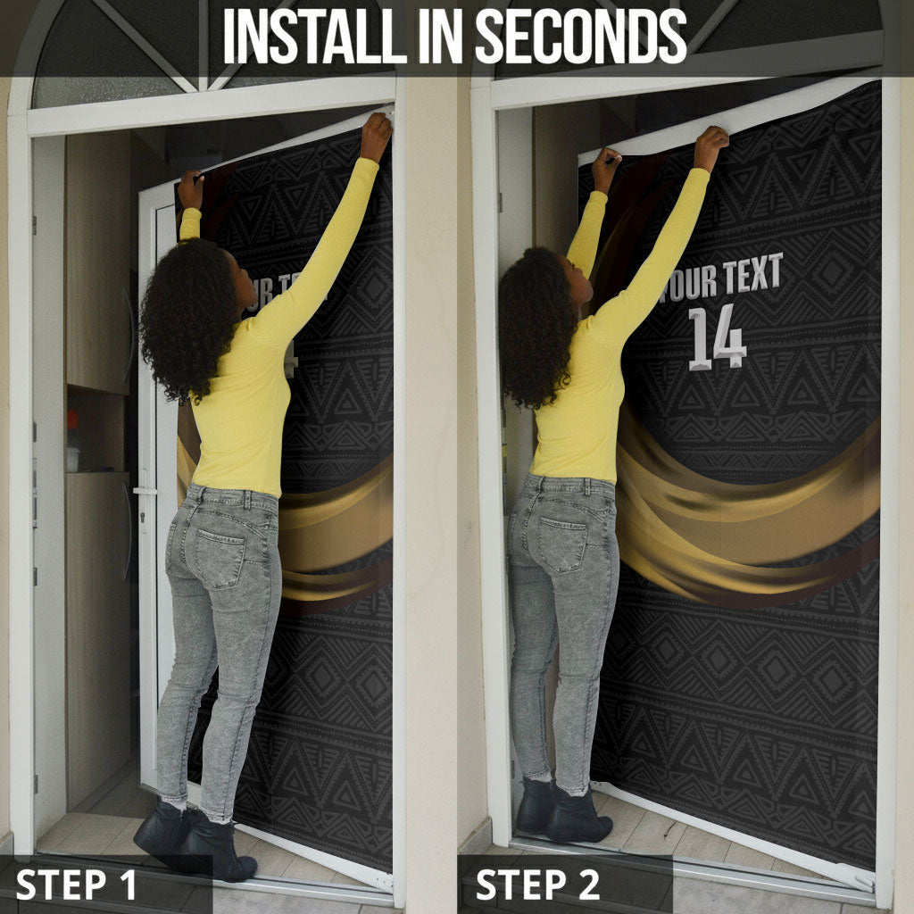 African Nations 2026 World Football Custom Door Cover We All Make History