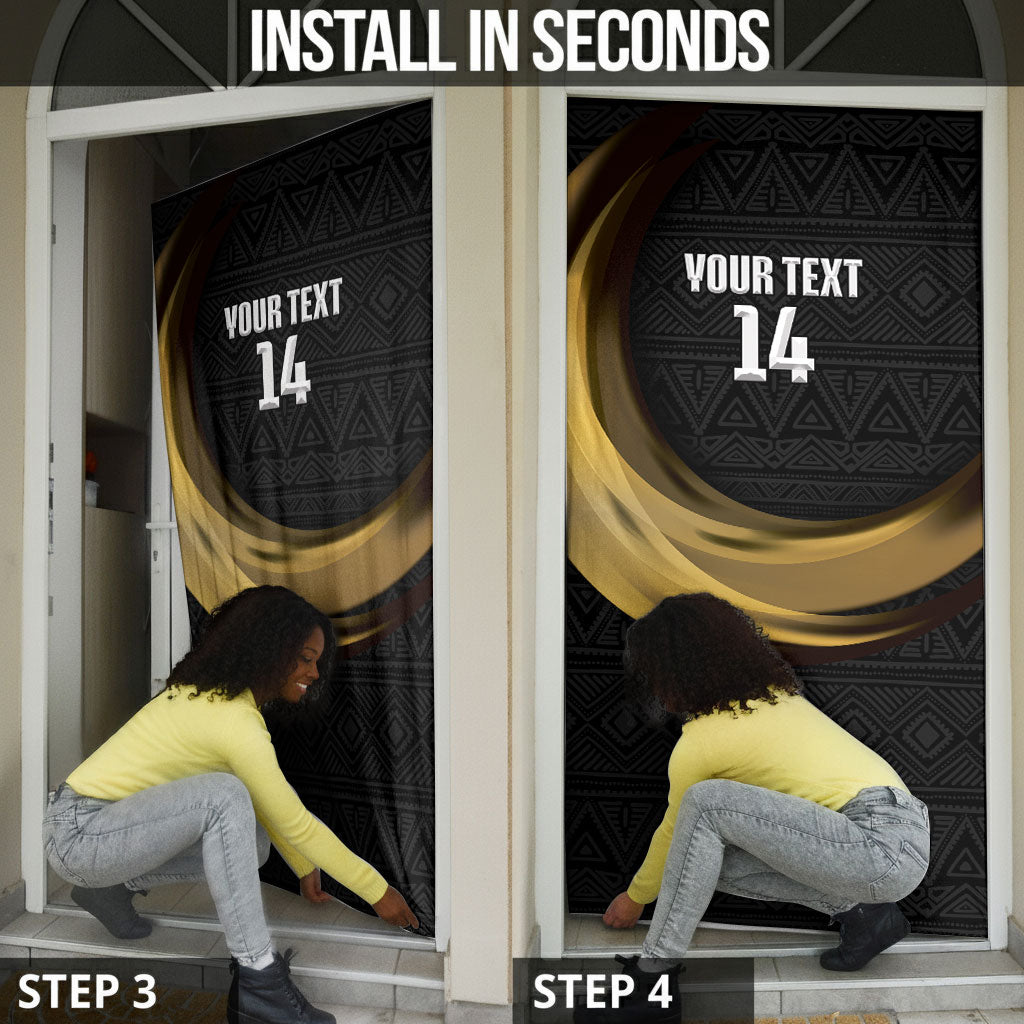 African Nations 2026 World Football Custom Door Cover We All Make History