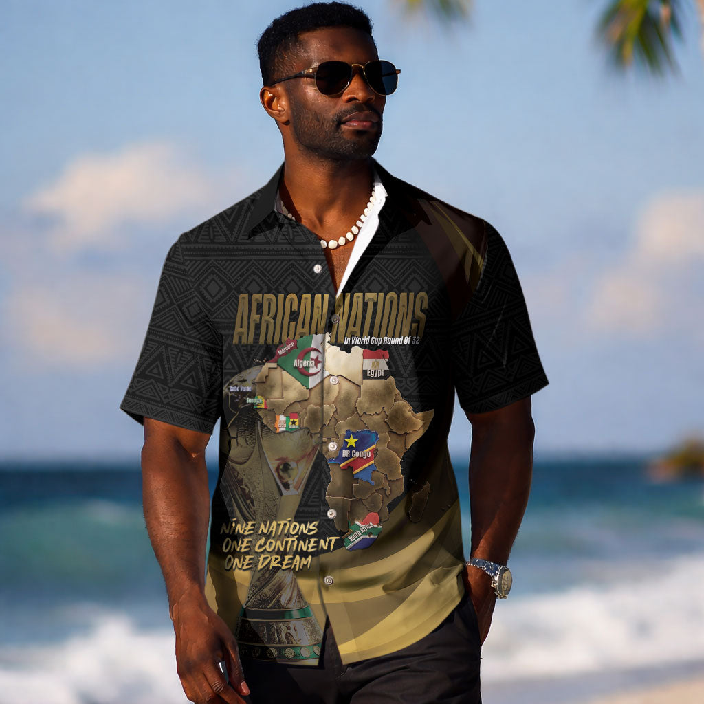 African Nations 2026 World Football Custom Hawaiian Shirt We All Make History LT14