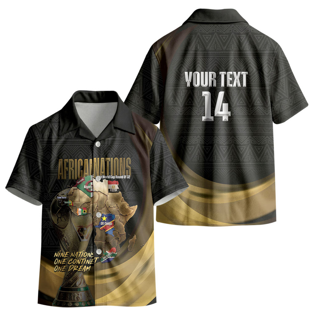 African Nations 2026 World Football Custom Kid Hawaiian Shirt We All Make History LT14