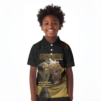 African Nations 2026 World Football Custom Kid Polo Shirt We All Make History