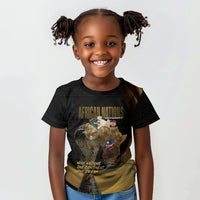 African Nations 2026 World Football Custom Kid T shirt We All Make History