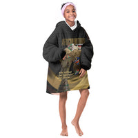 African Nations 2026 World Football Custom Kid Wearable Blanket Hoodie We All Make History