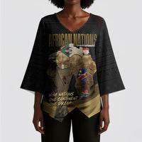 African Nations 2026 World Football Custom Kimono Sleeve Blouse We All Make History